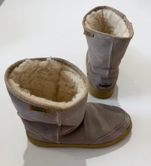 Vintage Emu Ridge Australia Suede Wool-Lined Mid-Calf Winter Boots thumbnail 1