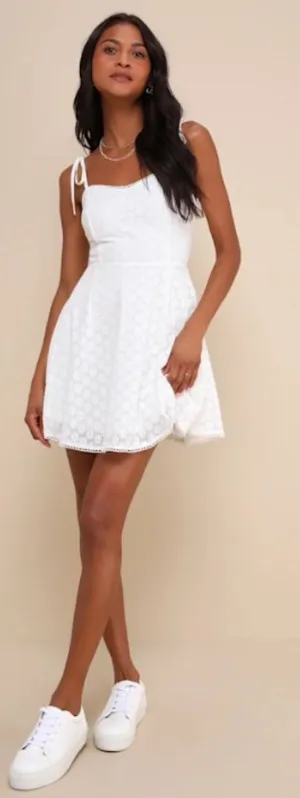 LULU's Bachelorette Engagement Bridal Shower Honeymoon Casual Brunch Mini Dress thumbnail 1