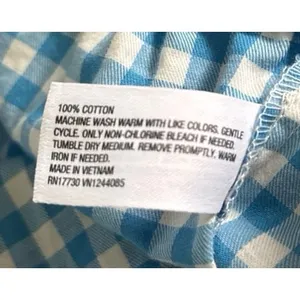 Colsie Women's Boxer Pajama Shorts Blue White Gingham Size Medium thumbnail 5