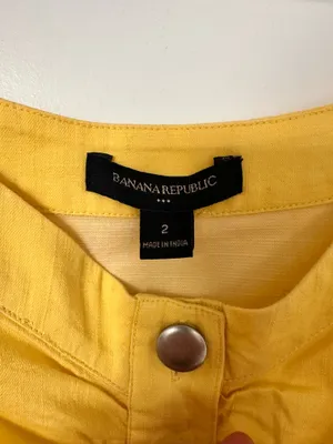 Banana Republic Dress Yellow thumbnail 7