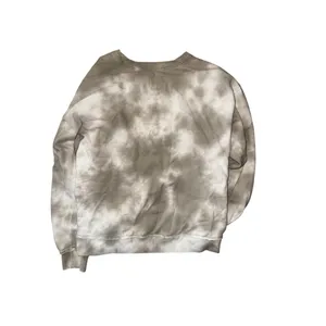 Abercrombie & Fitch Tie Dye Crew Neck Pullover Sweatshirt Large Neutral thumbnail 5