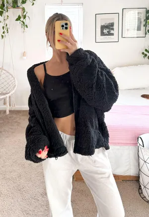 Princess Polly Faux Fur Jacket thumbnail 1