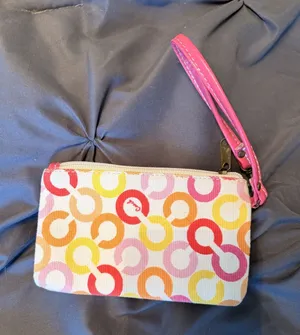 Coach Vintage Colorful Wristlet thumbnail 1