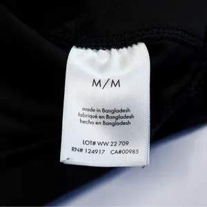 WeWoreWhat‎ Sports Bra Women Size M Black High Neck Racerback Activewear Top New thumbnail 5