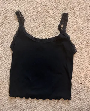 Target Plain tank top with lace thumbnail 1