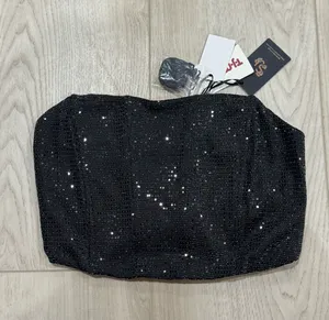 sincerely jules black corset top thumbnail 1