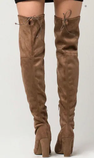 Over-the-Knee Suede Boots thumbnail 3
