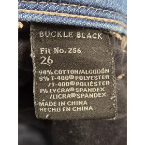 Buckle Black Stretch Skinny Jeans Size 26 thumbnail 4