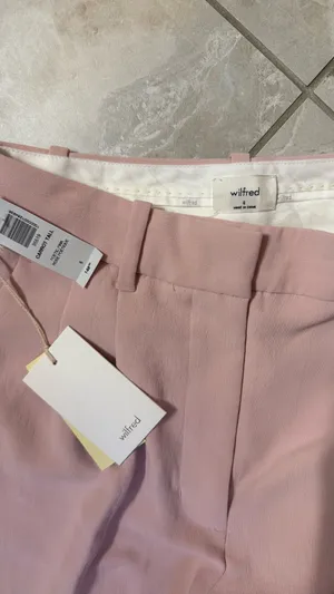 Aritzia Wilfred Pants light pink  thumbnail 3