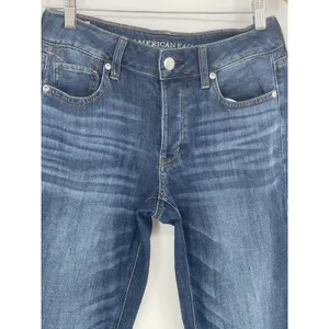 American Eagle Womens Size 4 Regular Skinny‎ Jeans Q0009 thumbnail 2