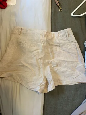 SheIn linen shorts thumbnail 3