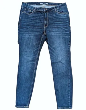 Old Navy Rockstar Jeans Plus 16 Super Skinny High Rise Secret Slim Pockets 1X XL thumbnail 1