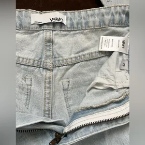VERVET LOS ANGELES Light Blue Distressed Women's Jeans thumbnail 8