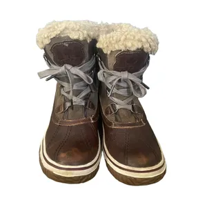Pajar Women Size 6-6.5 Leather Faux Fur Waterproof Winter‎ Snow Boots thumbnail 2