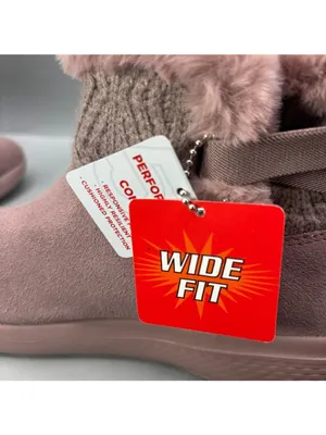 Skechers On-The-GO City Suede Boots Womens 8.5 Pink Water Repellent 144445W thumbnail 5