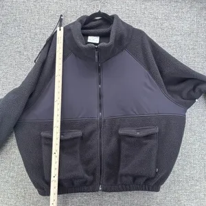 Blogilates Sherpa Fleece‎ Jacket Black 1X thumbnail 8