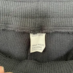 NWT Black Gilly Hicks Baggy Cozy Waffle Pants Size XXL Long thumbnail 3
