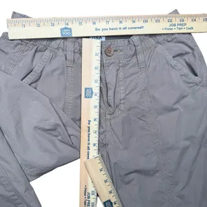 BDG Urban Outfitters S Wide Leg Y2K Baggy Cargo Pants Low Rise Pockets Khaki thumbnail 9