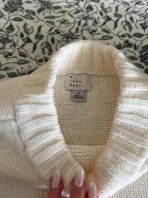 Cream Sweater A New Day thumbnail 2