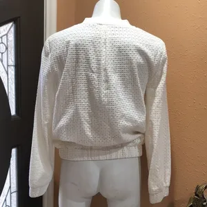 1 .State white full zip jacket thumbnail 4