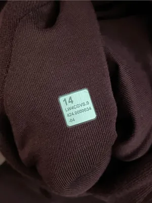Lululemon NWT Scuba Full Zip Hoodie Jacket Garnet Size 14 thumbnail 7