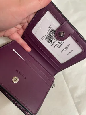 Coach Snap Wallet In Signature Canvas With Country Floral Print thumbnail 3