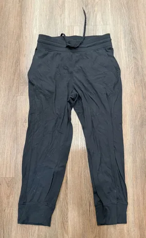 Lululemon Ready to Rulu‎ Black Drawstring Joggers Size 8 thumbnail 1
