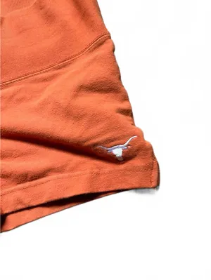 Texas Longhorns Antigua Y2K Shorts S Burnt Orange Foldover Low Rise Mini thumbnail 2