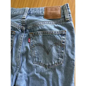 Levi's Ribcage Straight‎ Ankle Jeans Womens W28 L29 Blue High Waist Denim thumbnail 9