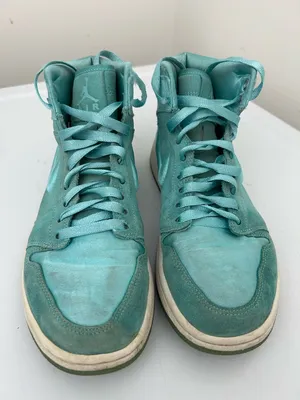Nike Air Jordan Women’s 1 Retro High Soh Light Aqua Size 8.5 thumbnail 2