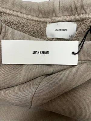 NWT Joah Brown sweatpants size size S/M thumbnail 4