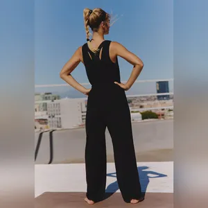 NWT Free People Breezy Day One Piece in Black. Size Small thumbnail 2