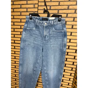 Free‎ Assembly Barrel Leg Jeans Size 2 Blue thumbnail 3