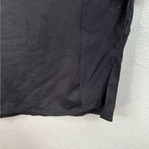 Zella T-Shirt Womens Size M Black Short Sleeve Athletic Mesh Back thumbnail 4