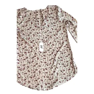 Maurices Prairie Floral Soft Yellow Henley Knit Top‎ SMALL Casual Coquette NWT thumbnail 7