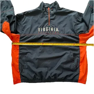 Vintage 90s Reebok Virginia Cavaliers Jacket Mens XL UVA NCAA Half Zip Pullover thumbnail 7
