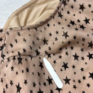 Nasty Gal Cream Mini Sundress with stars Sleeveless Scoop Neck size‎ 4 thumbnail 13