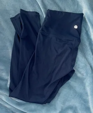 Lululemon Navy Blue Leggings thumbnail 1