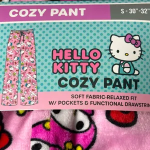 Hello Kitty Pink Cozy Pants with Colorful Character Print thumbnail 9