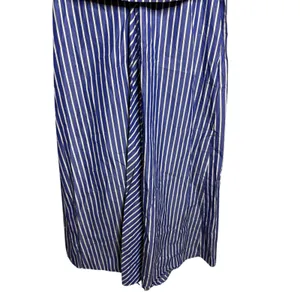Rebecca Taylor Marseille Stripe Dress 10 Blue White Tie Front Cotton Midi thumbnail 4