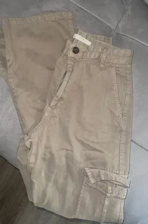 Stradivarius STR straight leg cargo pants thumbnail 2