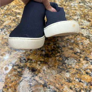 Rothy’s Navy Lattice Stitch Chelsea Boot Women's Size 8.5 thumbnail 3