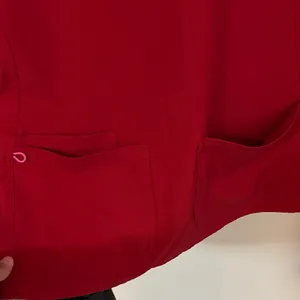HeartSoul Red Scrub Top and bottoms thumbnail 3