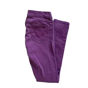 Womens Aeropostale Lola High Waisted Jeggings Skinny Jeans in Purple - Sz 1/2 thumbnail 3