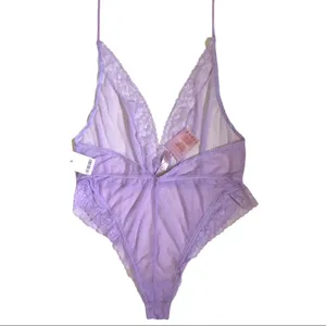 Savage x Fenty Lingerie Teddy Lavender Mesh Bodysuit 3Xl NWT thumbnail 4
