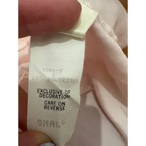 Victoria's Secret Babydoll Nightgown Womens Small Pink Lace Gold Label Vintage thumbnail 6