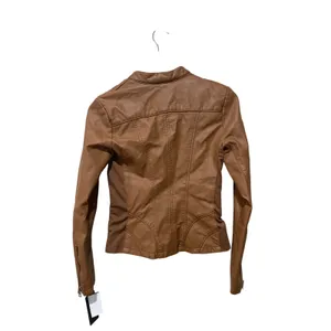 Guess Faux Leather Racer Jacket Size XS‎ thumbnail 7