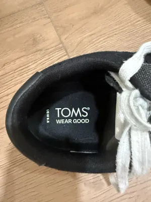 black TOMS Wyndon sneakers with suede textiles thumbnail 3