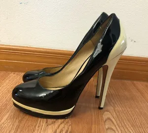 Women's high heel shoes Black Size 9 thumbnail 3