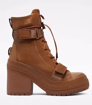 Converse Chuck Taylor All Star GR82 Platform Boots •Women 8.5• Tan 570529C EXC thumbnail 1